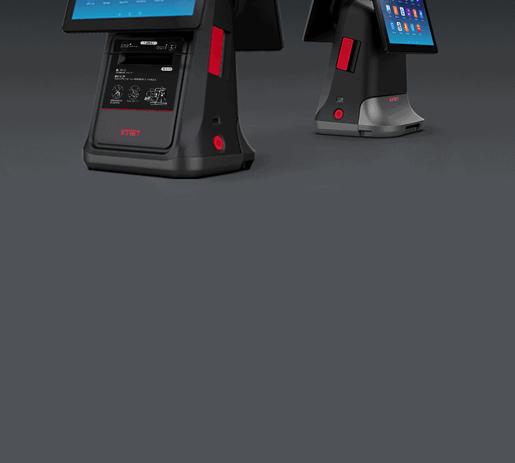 All in one touchscreen pos terminal