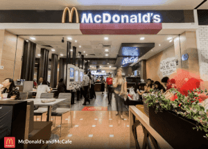 McCafe and McDonalds iMin Best POS System for Takeaway